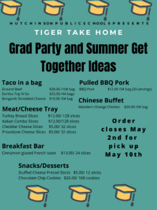 Tiger Take Home – Order by 5/2/21