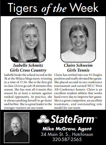 Congratulations Isabelle and Claire!
