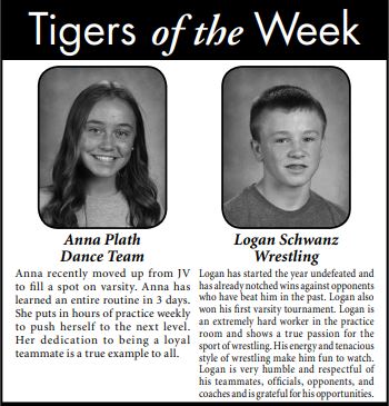 Congratulations Anna Plath & Logan Schwanz