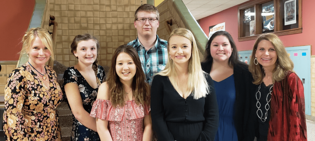 Group of REACH students