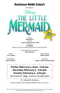 Little mermaid Jr presentation at Hutchinson High School
