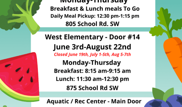 Free Meals for Kids All Summer!